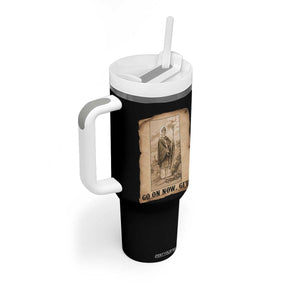 Funny Saint Patrick Irish Catholic St Patrick's Day Tumbler With Handle Go On Now Git TS14 Print Your Wear