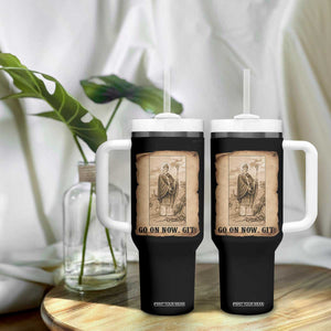 Funny Saint Patrick Irish Catholic St Patrick's Day Tumbler With Handle Go On Now Git TS14 Print Your Wear