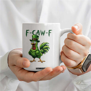 Funny St Patricks Day Lucky Chicken Coffee Mug F Caw F TS14 Print Your Wear