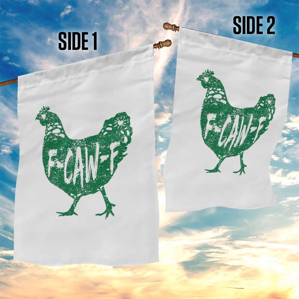 F Caw F Lucky Chicken Garden Flag Funny St Patricks Day TS14 Print Your Wear