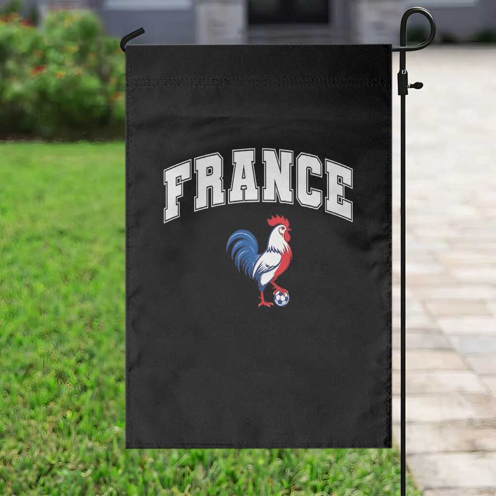 France Flag Gallic Rooster French National Pride Garden Flag TS14 Print Your Wear