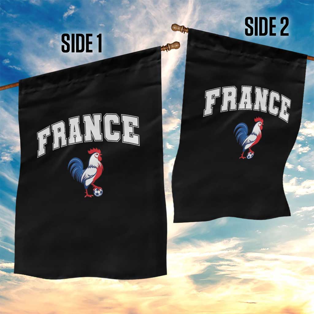 France Flag Gallic Rooster French National Pride Garden Flag TS14 Print Your Wear