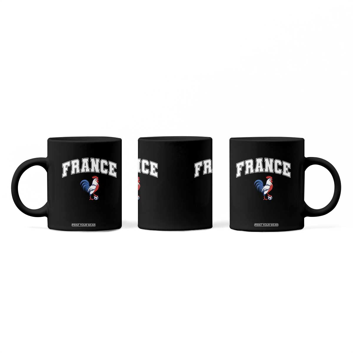 France Flag Gallic Rooster French National Pride Coffee Mug TS14 Print Your Wear