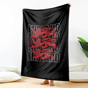England Flag Lion Symbol English Pride Throw Blanket TS14 Print Your Wear