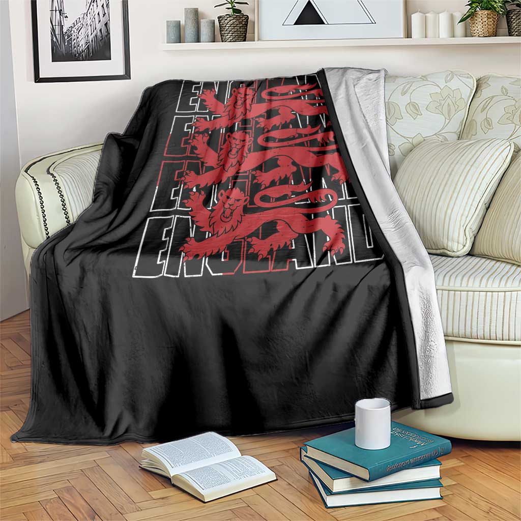 England Flag Lion Symbol English Pride Throw Blanket TS14 Print Your Wear