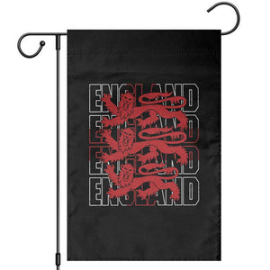 England Flag Lion Symbol English Pride Garden Flag TS14 Black Print Your Wear