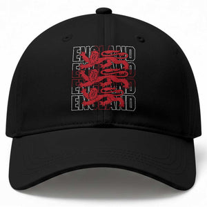 England Flag Lion Symbol English Pride Baseball Cap TS14 Print Your Wear