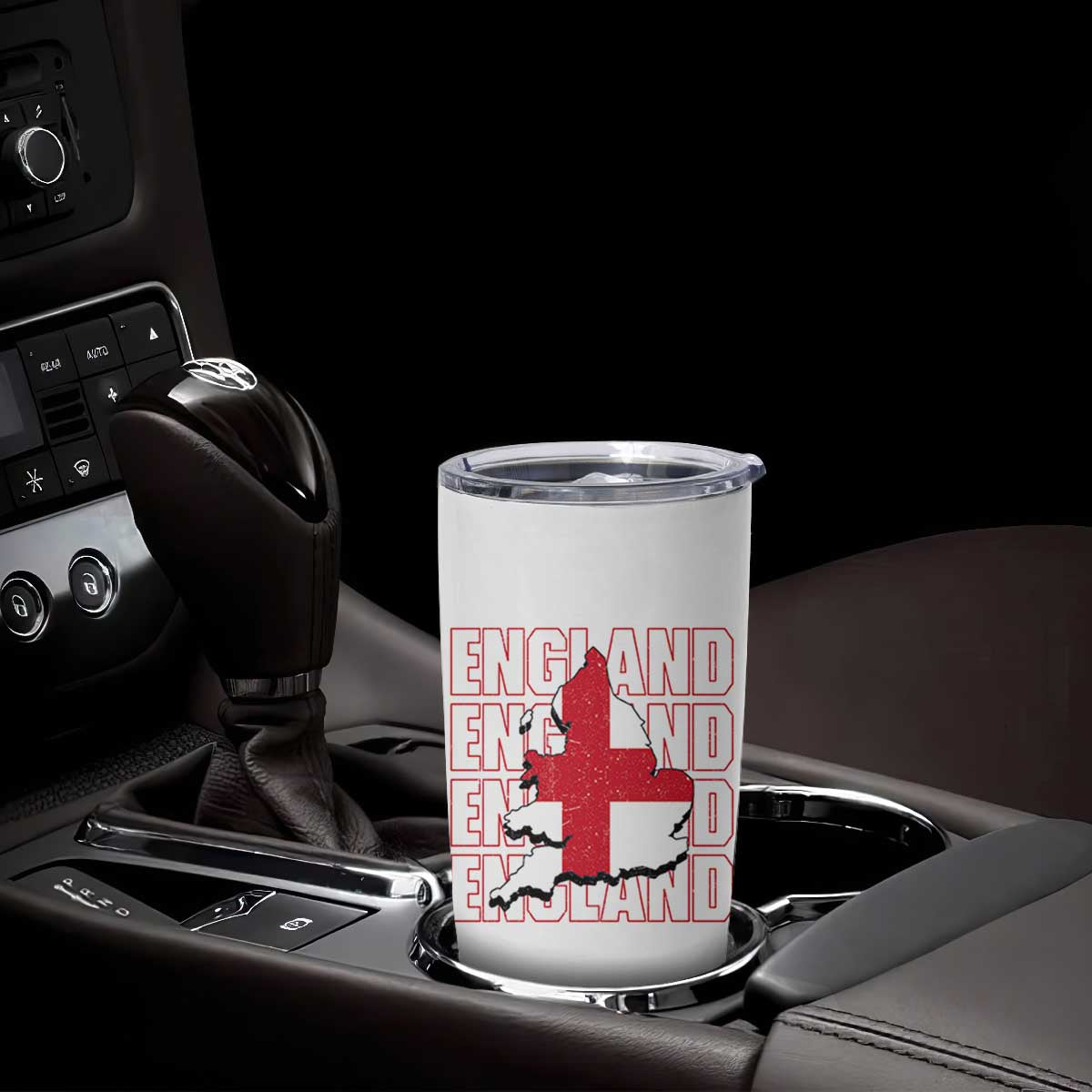 England Map St George's Cross English Roots Tumbler Cup TS14 Print Your Wear