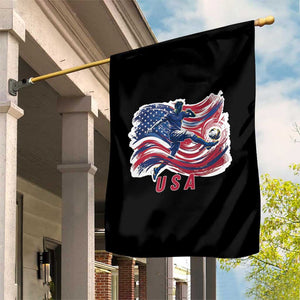 USA Soccer Fan American Flag Garden Flag TS14 Print Your Wear