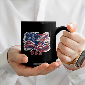 USA Soccer Fan American Flag Coffee Mug TS14 Print Your Wear