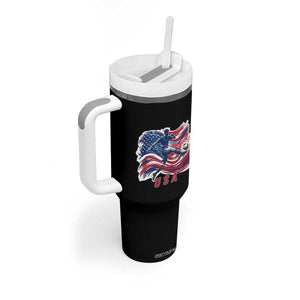 USA Soccer Fan American Flag Tumbler With Handle TS14 Print Your Wear