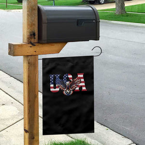 USA Soccer Eagle American Flag Fan Garden Flag TS14 Print Your Wear