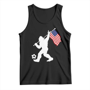 USA Soccer Bigfoot American Flag Fan Tank Top TS14 Black Print Your Wear