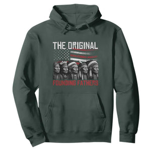 Native American Tribe Hoodie The Original Founding Fathers TS14 Dark Forest Green Print Your Wear