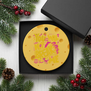 You Will Not Break Me Ceramic Ornament Funny Sci fi Book Lover Gift