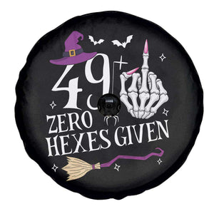 50th Birthday Halloween Spare Tire Cover 49 Plus Middle Finger Zero Hexes Given Gift For Women TS14 Print Your Wear