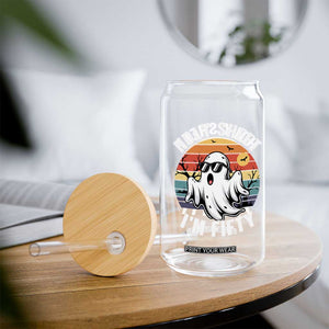 50th Birthday Halloween Ghost Glass Can Holy Sheet I'm Fifty TS14 Print Your Wear