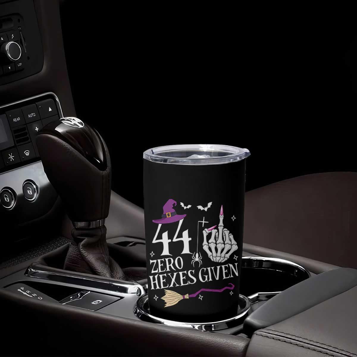 45th Birthday Halloween Tumbler Cup 44 Plus Middle Finger Zero Hexes Given Gift For Women TS14 Print Your Wear