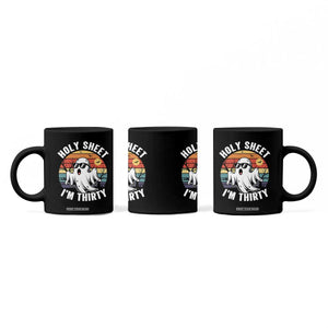 30th Birthday Halloween Ghost Coffee Mug Holy Sheet I'm Thirty TS14 Print Your Wear