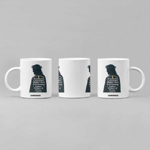 Christian Jesus Coffee Mug Cross Bible Verse Inspirational Isalah 9:6 TS14 Print Your Wear