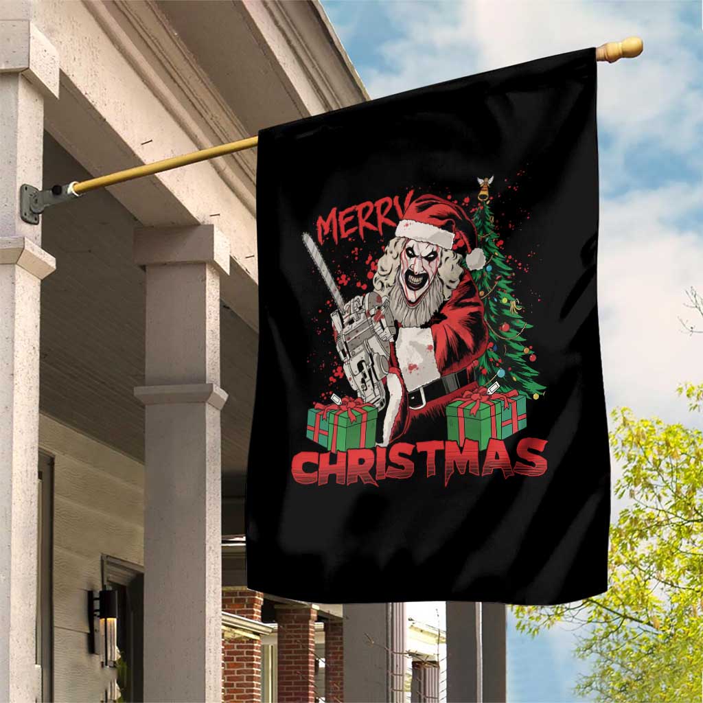 Terrifier Santa Christmas Horror Movie Garden Flag TS14 Print Your Wear