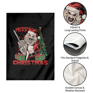 Terrifier Santa Christmas Horror Movie Garden Flag TS14 Print Your Wear
