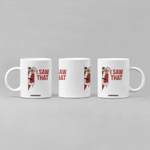 Terrifier Santa Christmas Movie Coffee Mug I Saw That Meme TS14 Print Your Wear