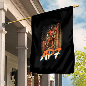 Dirt Bike American Flag Garden Flag TS14 Print Your Wear