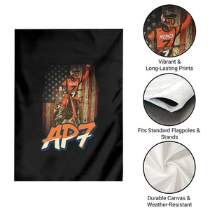 Dirt Bike American Flag Garden Flag TS14 Print Your Wear