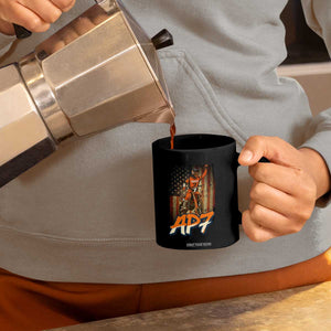 Dirt Bike American Flag Coffee Mug TS14 Print Your Wear