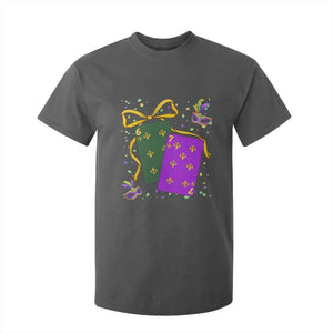67 Mardi Gras T Shirt For Kid Funny Six Seven Playing Cards Meme TS14 Dark Heather Print Your Wear