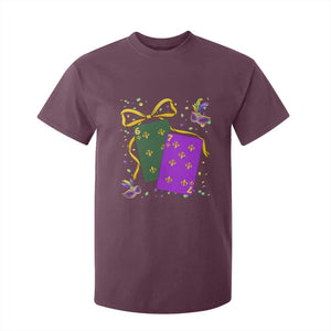 67 Mardi Gras T Shirt For Kid Funny Six Seven Playing Cards Meme TS14 Maroon Print Your Wear