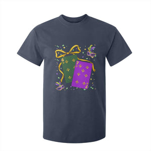 67 Mardi Gras T Shirt For Kid Funny Six Seven Playing Cards Meme TS14 Navy Print Your Wear