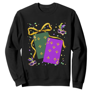 67 Mardi Gras Sweatshirt Funny Six Seven Playing Cards Meme TS14 Black Print Your Wear
