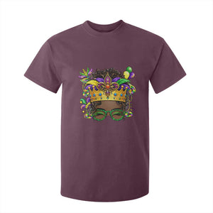 Mardi Gras Queen T Shirt For Kid Messy Pun Carnival Party TS14 Maroon Print Your Wear