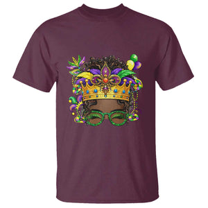 Mardi Gras Queen T Shirt Messy Pun Carnival Party TS14 Maroon Print Your Wear