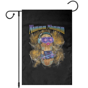 Funny Burnt Peanut Goop Garden Flag DJ Music Meme TS14 Black Print Your Wear