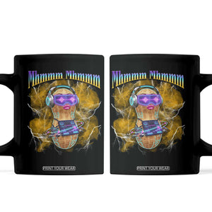 Funny Burnt Peanut Goop Coffee Mug DJ Music Meme TS14 Black Print Your Wear