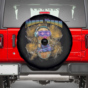 Funny Burnt Peanut Goop Spare Tire Cover DJ Music Meme TS14 Black Print Your Wear