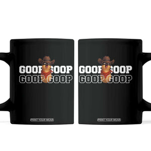 Funny Burnt Peanut Goop Coffee Mug Internet Viral Meme Trendy TS14 Black Print Your Wear