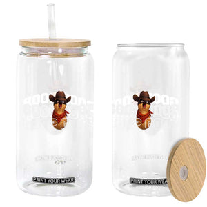 Funny Burnt Peanut Goop Glass Can Internet Viral Meme Trendy TS14 Print Your Wear