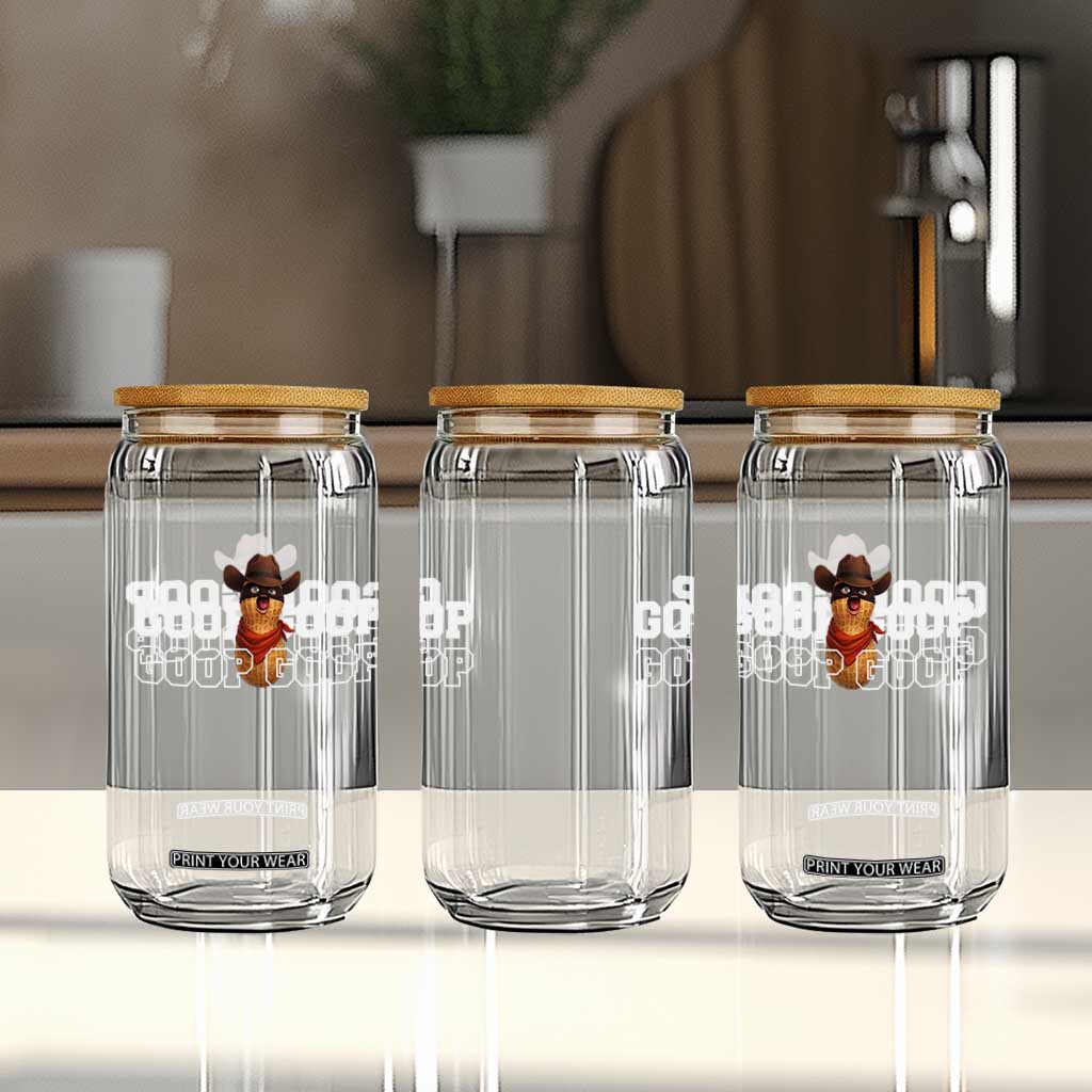 Funny Burnt Peanut Goop Glass Can Internet Viral Meme Trendy TS14 Print Your Wear