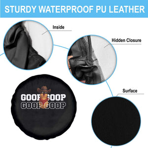 Funny Burnt Peanut Goop Spare Tire Cover Internet Viral Meme Trendy TS14 Print Your Wear