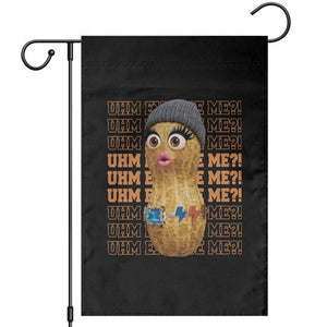 Funny Burnt Peanut Goop Garden Flag Uhm Excuse Me TS14 Black Print Your Wear