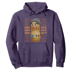 Funny Burnt Peanut Goop Hoodie Uhm Excuse Me TS14 Purple Print Your Wear