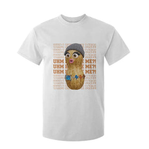 Funny Burnt Peanut Goop T Shirt For Kid Uhm Excuse Me TS14 White Print Your Wear