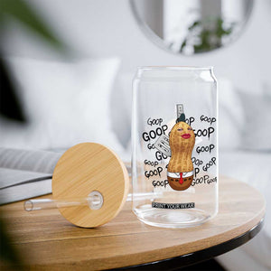 Funny Burnt Peanut Glass Can Goop Bungulato Homage TS14 Print Your Wear