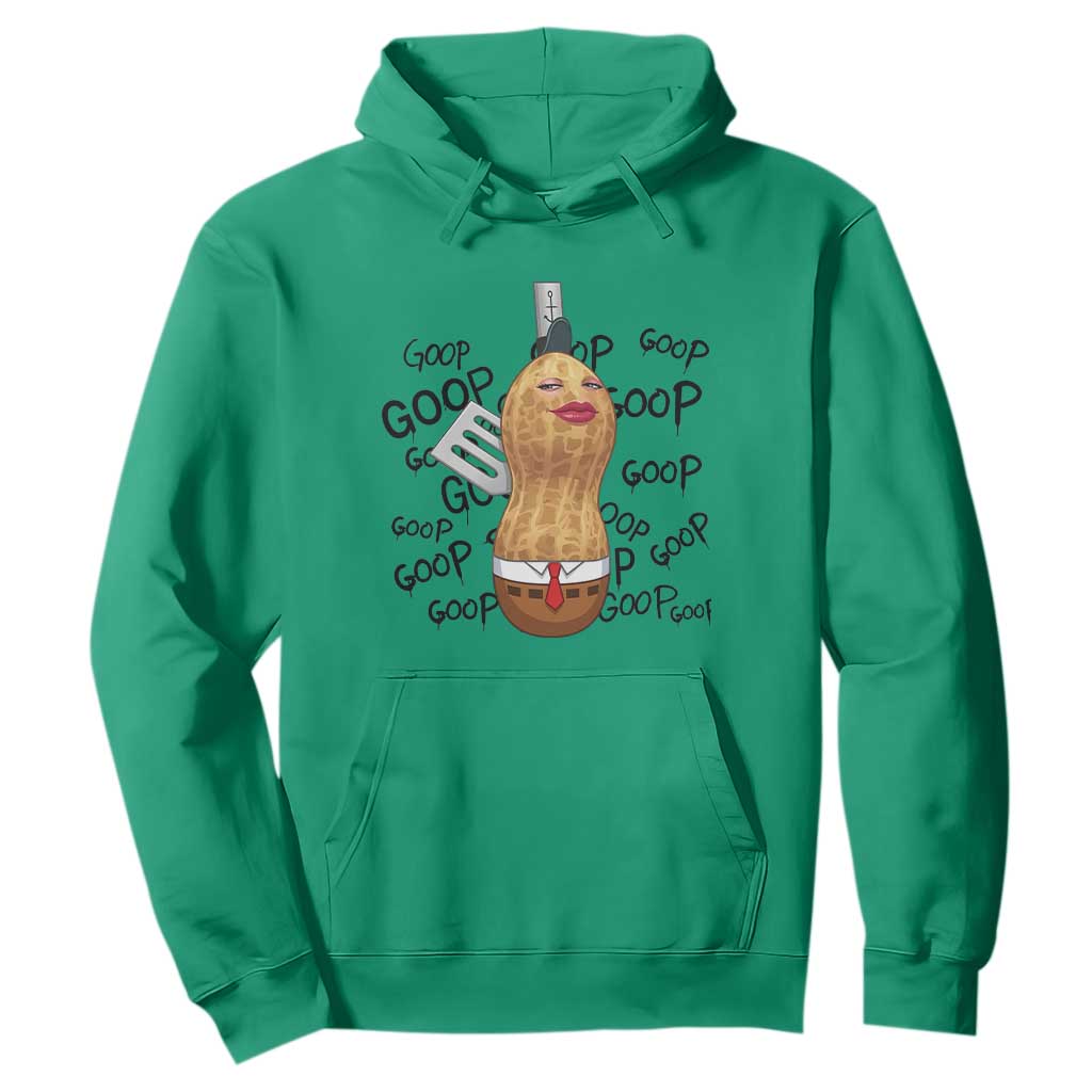 Funny Burnt Peanut Hoodie Goop Bungulato Homage TS14 Irish Green Print Your Wear