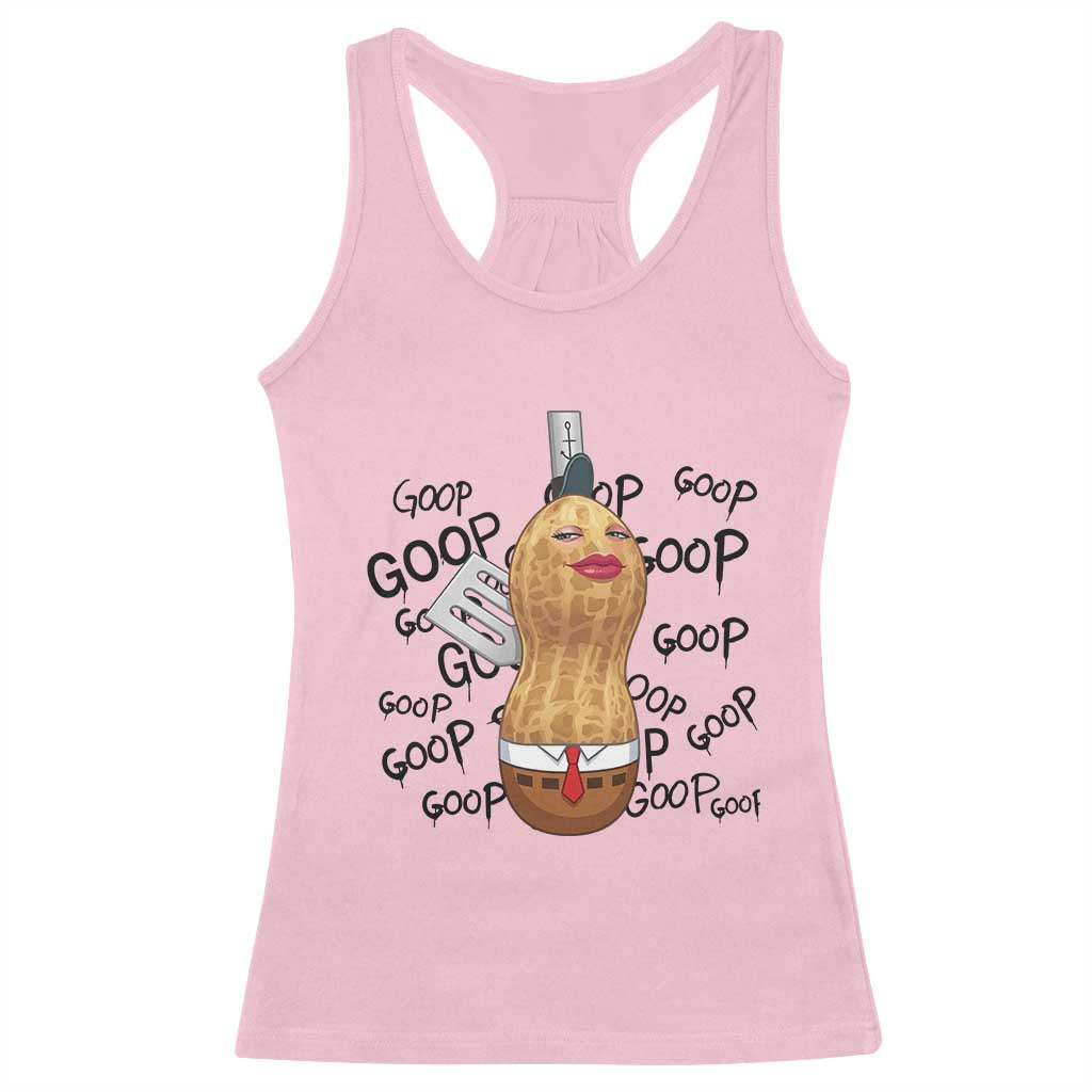 Funny Burnt Peanut Racerback Tank Top Goop Bungulato Homage TS14 Light Pink Print Your Wear