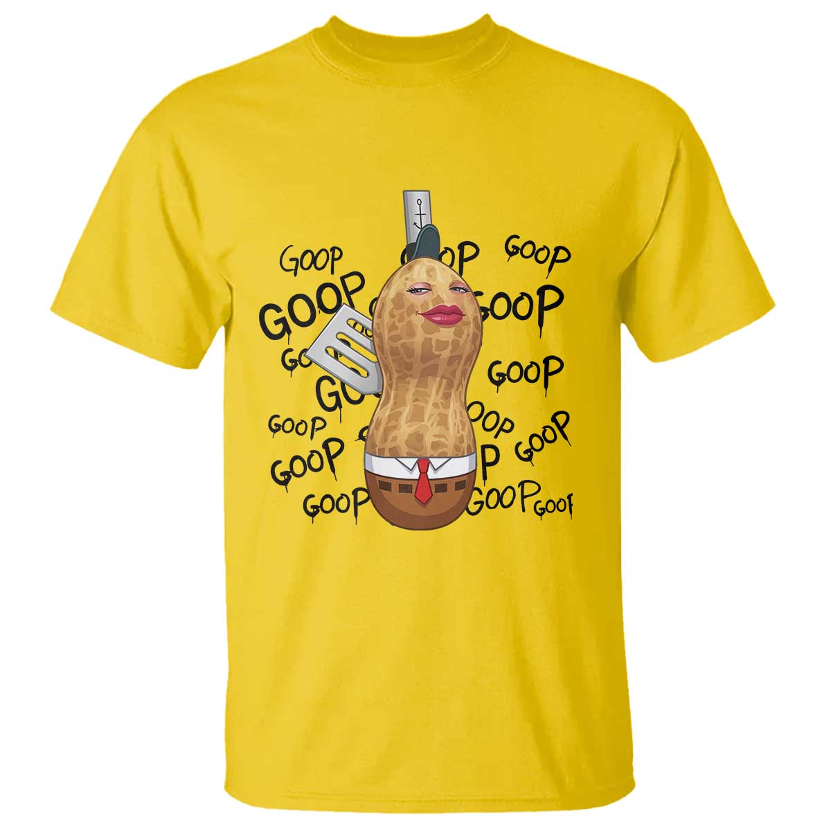 Funny Burnt Peanut T Shirt Goop Bungulato Homage TS14 Daisy Print Your Wear